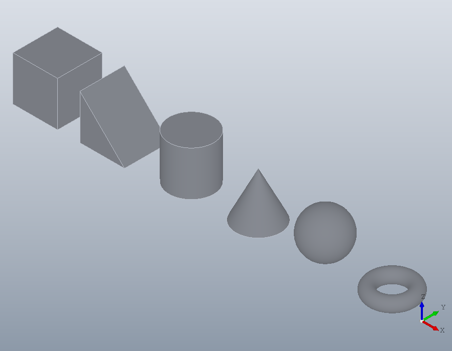 Primitives, booleans and transforms, picture 1